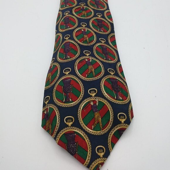 Robert Talbott Tie - Golf - Picture 4 of 8